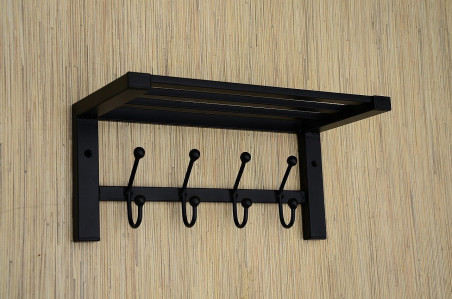 Wieszak z półką - Rehana długość 40cm