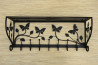 Wieszak z półką - motyl długość 70cm