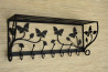 Wieszak z półką - motyl długość 70cm