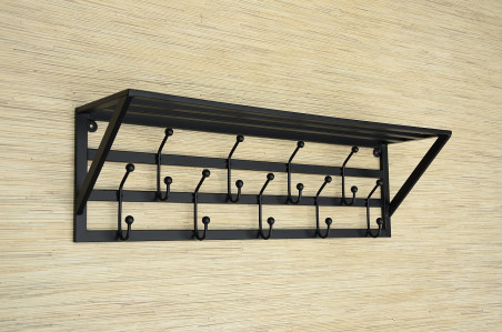 Wieszak z półką - MOSTEK długość 80cm
