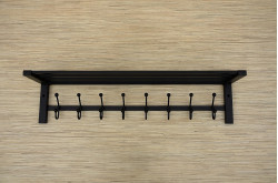Wieszak z półką - REHANA długość 80 cm