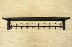 Wieszak z półką - Rehana długość 100 cm