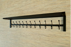 Wieszak z półką - Rehana długość 120 cm