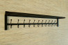 Wieszak z półką - Rehana długość 140 cm