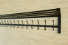 Wieszak z półką - Rehana długość 140 cm