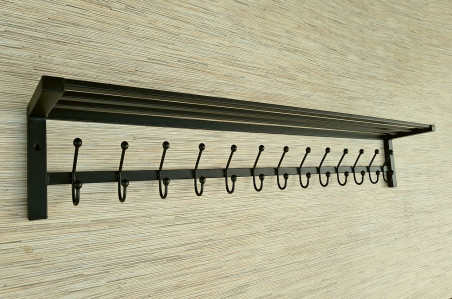 Wieszak z półką - Rehana długość 130 cm