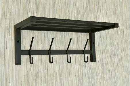 Wieszak z półką SZARMEN długość 40cm