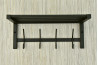 Wieszak z półką  SZARMEN długość 40cm