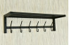 Wieszak z półką - SZARMEN długość 60cm