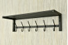 Wieszak z półką - SZARMEN długość 60cm