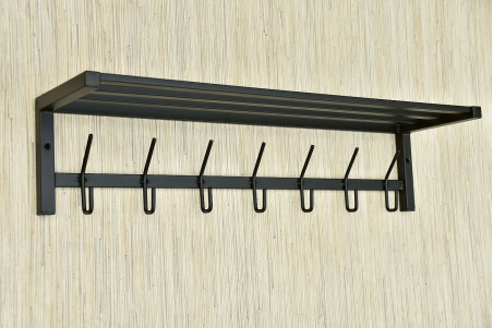 Wieszak z półką - SZARMEN długość 70 cm