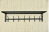 Wieszak z półką - SZARMEN długość 70 cm