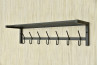 Wieszak z półką - SZARMEN długość 70 cm