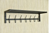 Wieszak z półką - SZARMEN długość 70 cm
