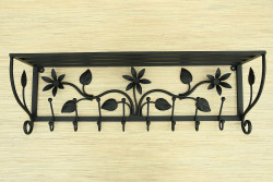Wieszak z półką - GERBER długość 80cm