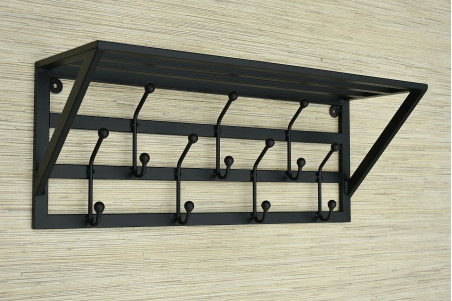 Wieszak z półką - MOSTEK długość 60cm