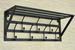 Wieszak z półką - MOSTEK długość 60cm