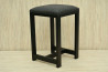 TABORET TAPICEROWANY OBICIE CIEMNE SYMBOL - AT 5225