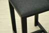 TABORET TAPICEROWANY OBICIE CIEMNE SYMBOL - AT 5225
