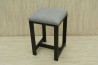 TABORET TAPICEROWANY OBICIE SZARE SYMBOL - AT 5222