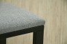 TABORET TAPICEROWANY OBICIE SZARE SYMBOL - AT 5222