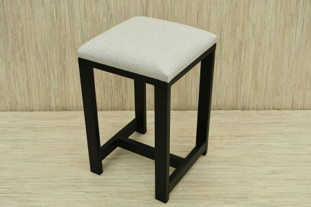 TABORET TAPICEROWANY OBICIE JASNE SYMBOL - AT 5218