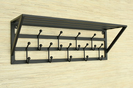 Wieszak z półką - MOSTEK długość 70cm