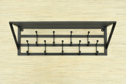 Wieszak z półką - MOSTEK długość 70cm