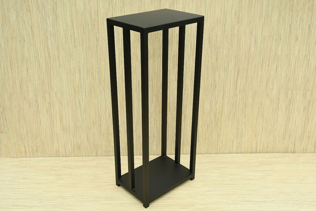 Kosz kominkowy - DERON z półką szerokość - 50 cm