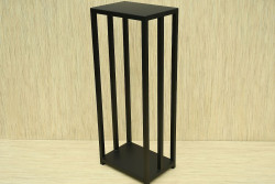 Kosz kominkowy - DERON z półką szerokość - 50 cm
