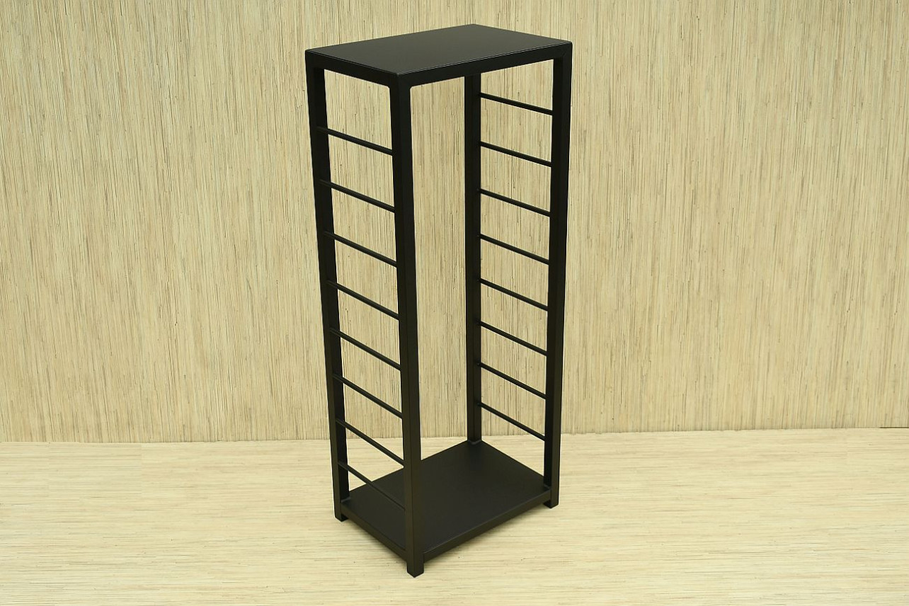 Kosz kominkowy - TORES z półką szerokość - 50 cm
