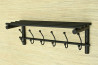 Wieszak z półką - ALBA długość 60cm