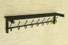 Wieszak z półką - ALBA długość 90 cm