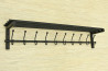 Wieszak z półką - ALBA długość 100 cm