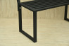 ŁAWKA Z OPARCIEM ,,MORGAN,, od 40cm - do 100cm