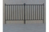 Płotek metalowy - HASTA wysokość 95 cm