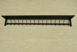 Wieszak z półką - Rehana długość 160 cm