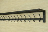Wieszak z półką - Rehana długość 160 cm