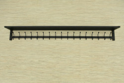 Wieszak z półką - Rehana długość 170 cm