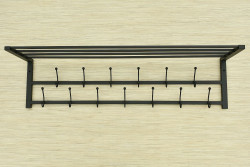 Wieszak z półką - NIKO długość 120cm
