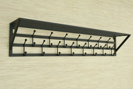 Wieszak z półką - MOSTEK długość 120cm