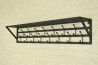 Wieszak z półką - MOSTEK długość 120cm