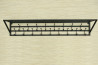 Wieszak z półką - MOSTEK długość 130 cm