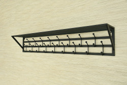 Wieszak z półką - MOSTEK długość 130 cm