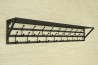 Wieszak z półką - MOSTEK długość 140 cm