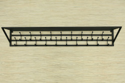 Wieszak z półką - MOSTEK długość 140 cm