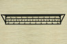 Wieszak z półką - MOSTEK długość 140 cm