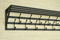 Wieszak z półką - MOSTEK długość 140 cm