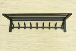 Wieszak z półką - WIMAR długość 80 cm