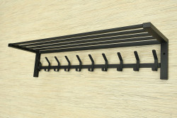 Wieszak z półką - WIMAR długość 90 cm